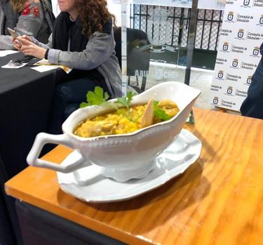 El plato ganador, arroz caldoso